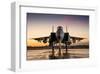 Advanced F-15 fighter-null-Framed Art Print