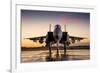 Advanced F-15 fighter-null-Framed Art Print