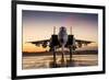 Advanced F-15 fighter-null-Framed Art Print