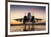 Advanced F-15 fighter-null-Framed Art Print