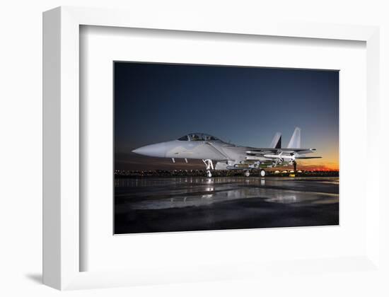 Advanced F-15 multi-role fighter-null-Framed Art Print