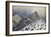 Advanced on Col Di Lana, Italian Propaganda Postcard-Tommaso Cascella-Framed Giclee Print