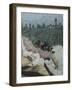 Advances, 1892-1896-Angelo Morbelli-Framed Giclee Print