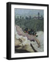 Advances, 1892-1896-Angelo Morbelli-Framed Giclee Print