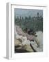 Advances, 1892-1896-Angelo Morbelli-Framed Giclee Print