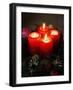 Advent Candles, France, Europe-null-Framed Photographic Print