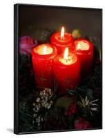 Advent Candles, France, Europe-null-Framed Photographic Print