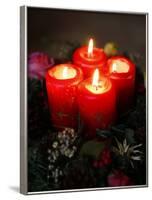 Advent Candles, France, Europe-null-Framed Photographic Print