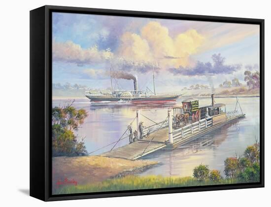 Advent of Steam-John Bradley-Framed Stretched Canvas