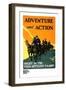 Adventure and Action, Enlist in the Field Artillery-Harry S. Mueller-Framed Art Print