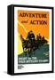 Adventure and Action, Enlist in the Field Artillery-Harry S. Mueller-Framed Stretched Canvas