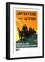 Adventure and Action, Enlist in the Field Artillery-Harry S. Mueller-Framed Art Print