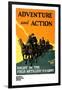 Adventure and Action, Enlist in the Field Artillery-Harry S. Mueller-Framed Art Print