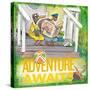 Adventure Awaits 1-null-Stretched Canvas