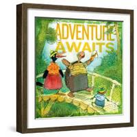 Adventure Awaits 2-null-Framed Giclee Print