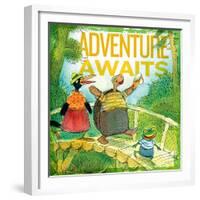 Adventure Awaits 2-null-Framed Giclee Print