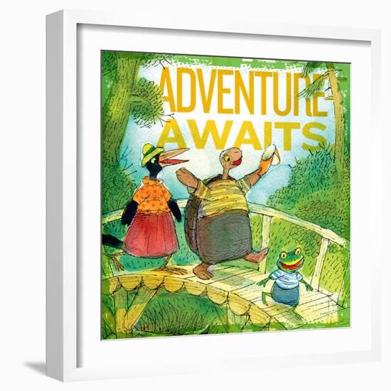 Adventure Awaits 2-null-Framed Premium Giclee Print