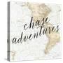 Adventure Awaits I-Elizabeth Medley-Stretched Canvas