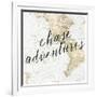 Adventure Awaits I-Elizabeth Medley-Framed Art Print