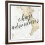Adventure Awaits I-Elizabeth Medley-Framed Art Print