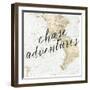 Adventure Awaits I-Elizabeth Medley-Framed Art Print