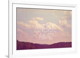 Adventure Awaits I-Vintage Skies-Framed Giclee Print