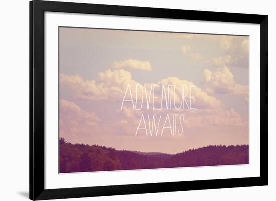 Adventure Awaits I-Vintage Skies-Framed Giclee Print