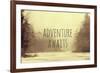 Adventure Awaits II-Vintage Skies-Framed Giclee Print