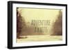 Adventure Awaits II-Vintage Skies-Framed Giclee Print