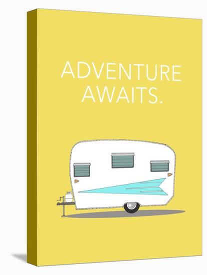 Adventure Awaits-Annie Bailey Art-Stretched Canvas