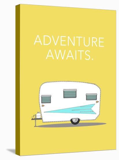 Adventure Awaits-Annie Bailey Art-Stretched Canvas