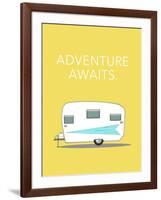 Adventure Awaits-Annie Bailey Art-Framed Art Print