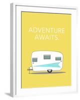 Adventure Awaits-Annie Bailey Art-Framed Art Print