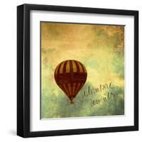 Adventure Awaits-Gail Peck-Framed Art Print