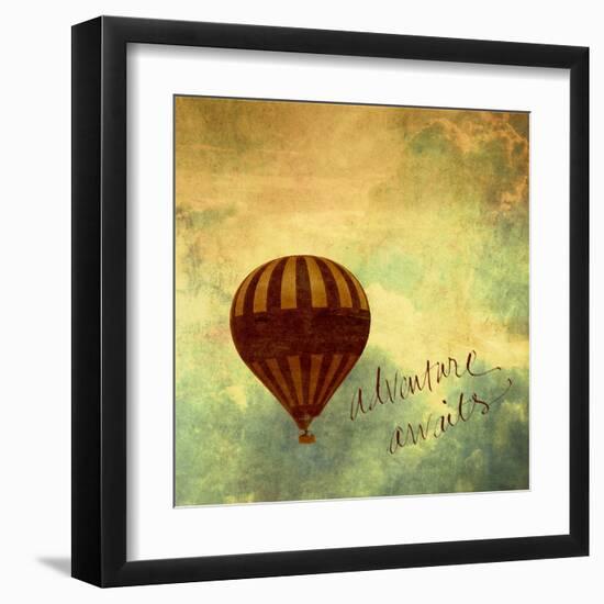 Adventure Awaits-Gail Peck-Framed Art Print