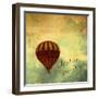 Adventure Awaits-Gail Peck-Framed Art Print