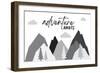 Adventure Awaits-Jennifer McCully-Framed Art Print