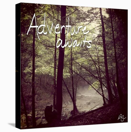 Adventure Awaits-Kimberly Glover-Stretched Canvas