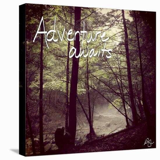 Adventure Awaits-Kimberly Glover-Stretched Canvas