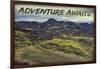 Adventure Awaits-Cora Niele-Framed Giclee Print