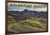 Adventure Awaits-Cora Niele-Framed Giclee Print