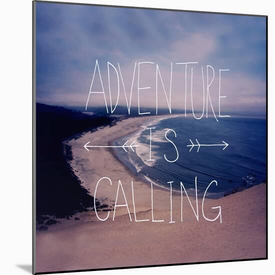 Adventure Is Calling-Leah Flores-Mounted Giclee Print