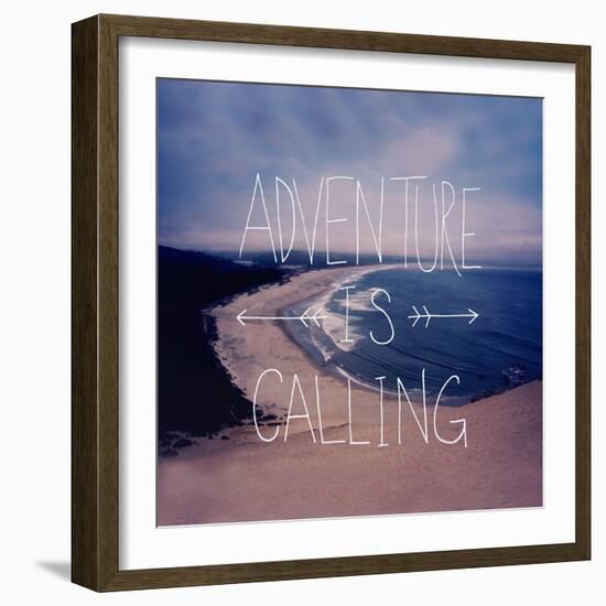 Adventure Is Calling-Leah Flores-Framed Premium Giclee Print