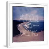 Adventure Is Calling-Leah Flores-Framed Premium Giclee Print