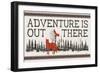 Adventure Is Out There-Nicholas Biscardi-Framed Art Print