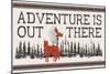 Adventure Is Out There-Nicholas Biscardi-Mounted Art Print