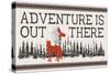 Adventure Is Out There-Nicholas Biscardi-Stretched Canvas