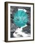 Adventure is Out There-Laura Marshall-Framed Art Print
