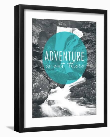 Adventure is Out There-Laura Marshall-Framed Art Print