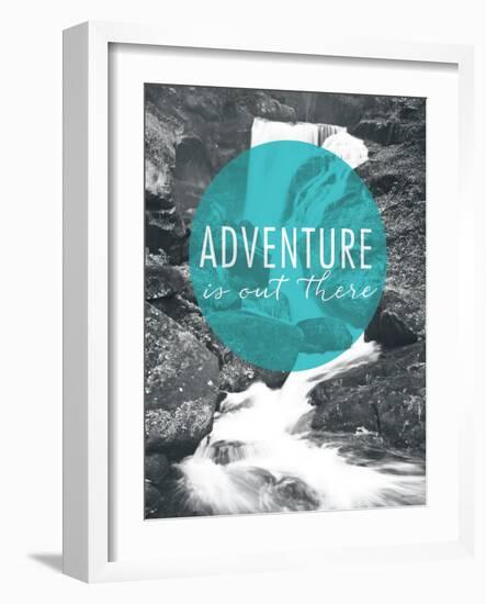 Adventure is Out There-Laura Marshall-Framed Art Print